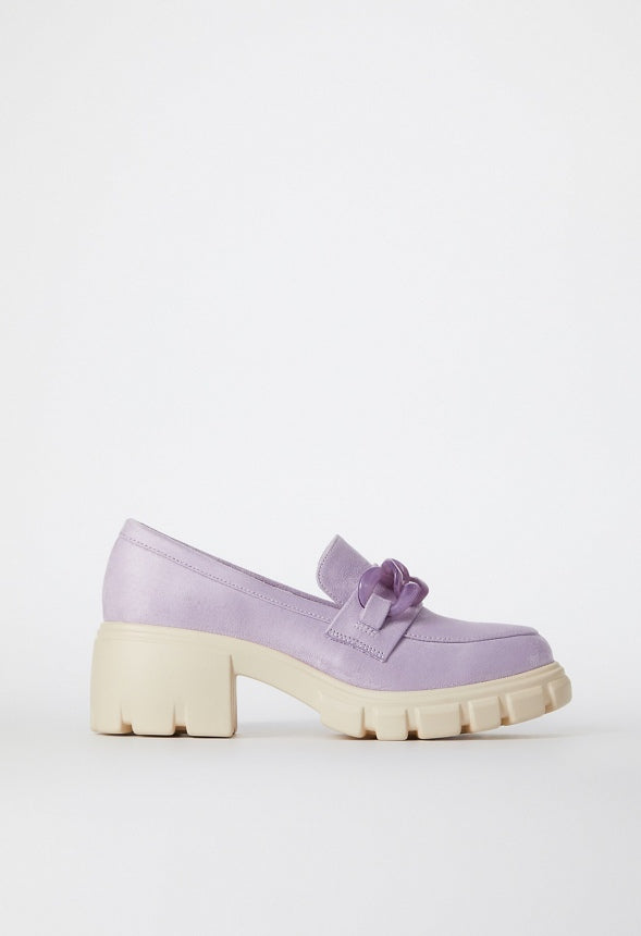 Elia Lug Sole Loafer Orchid Petal