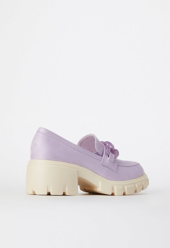 Elia Lug Sole Loafer Orchid Petal