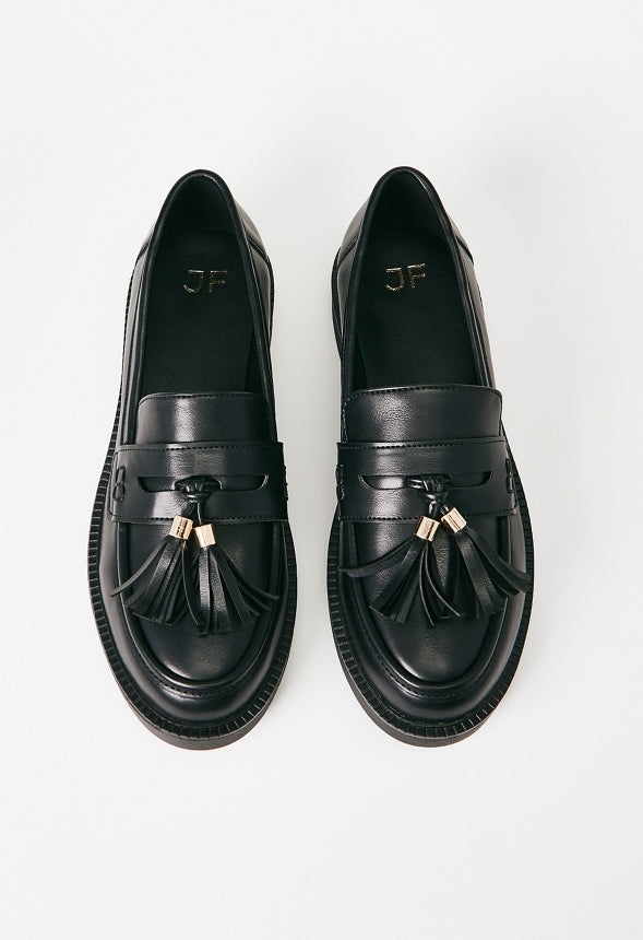 Georgia Slip-On Loafer Black