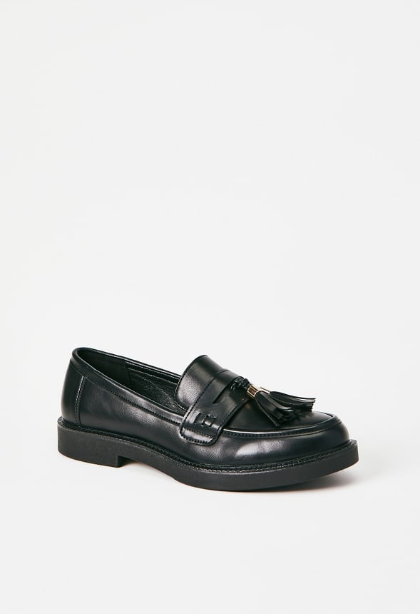 Georgia Slip-On Loafer Black