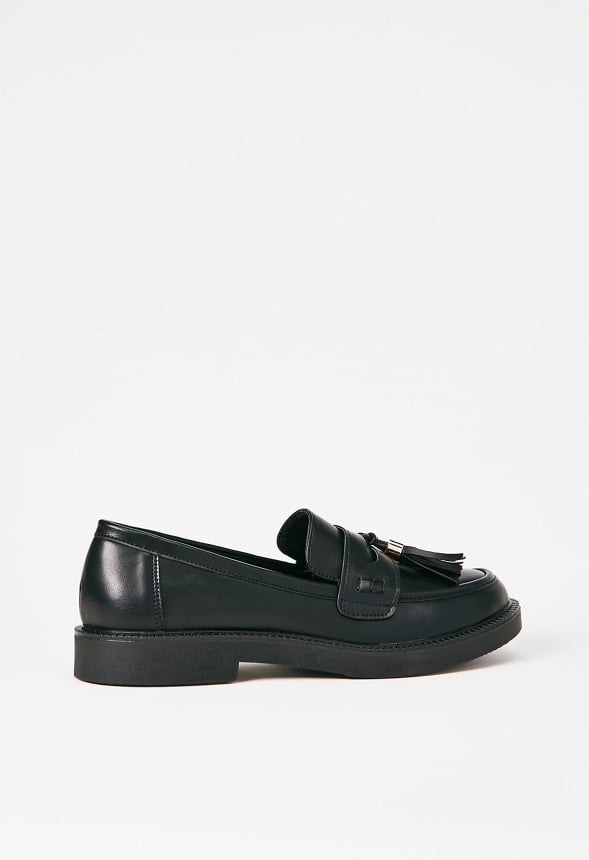 Georgia Slip-On Loafer Black