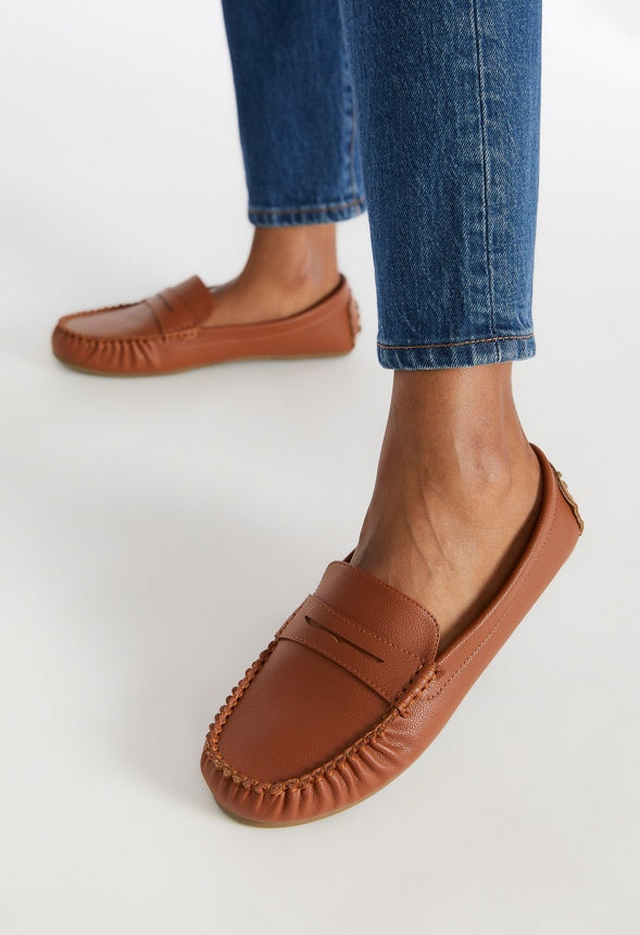 Reese Slip-On Loafer Leather Brown