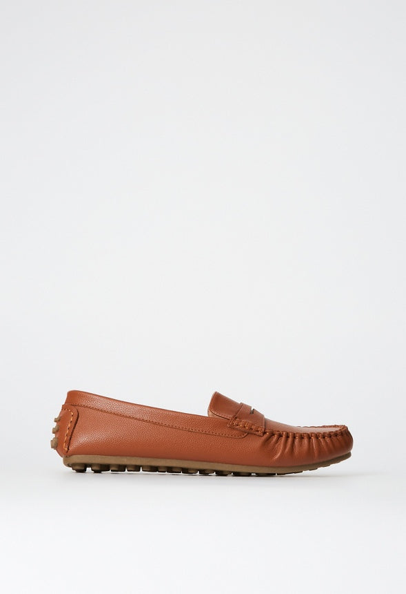 Reese Slip-On Loafer Leather Brown