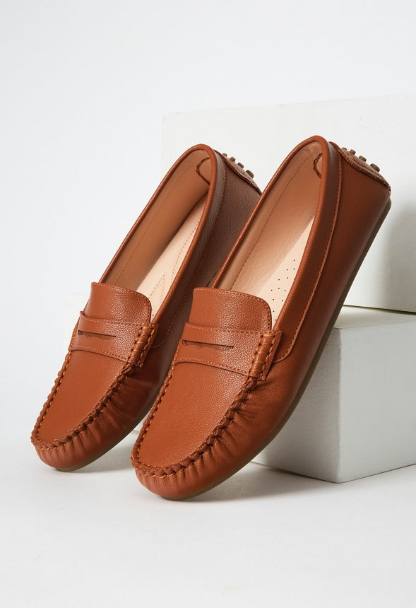 Reese Slip-On Loafer Leather Brown