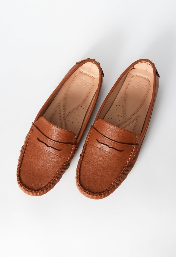 Reese Slip-On Loafer Leather Brown