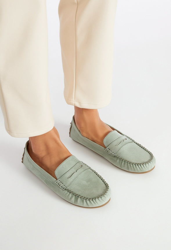 Reese Slip-On Loafer Seagrass Green
