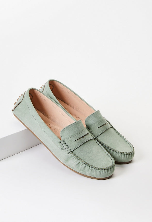 Reese Slip-On Loafer Seagrass Green