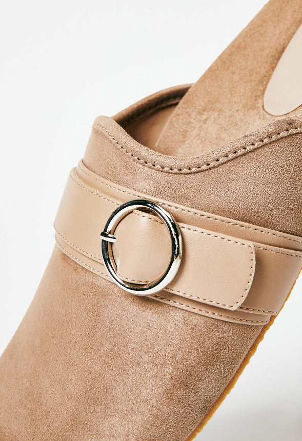 Albie Flat Slide Portabella