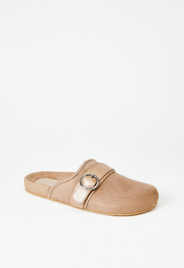 Albie Flat Slide Portabella