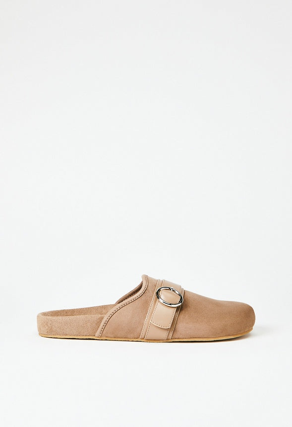 Albie Flat Slide Portabella
