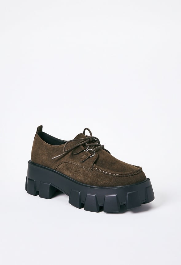 Maxie Lug Sole Flat Cubb