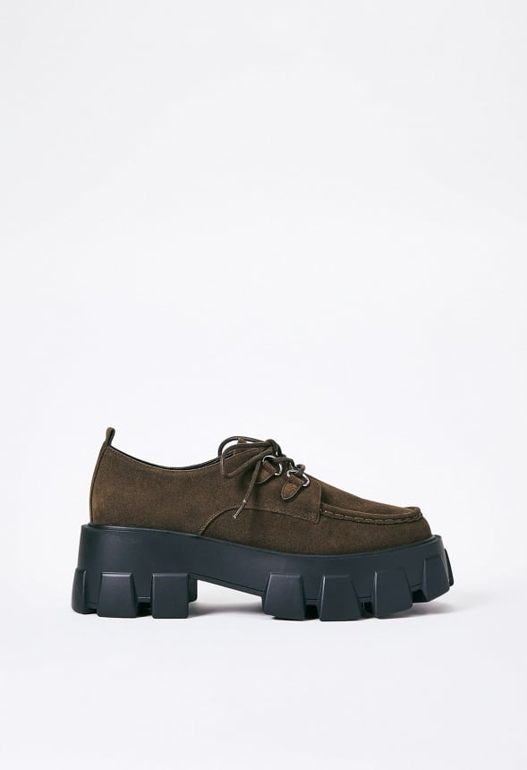 Maxie Lug Sole Flat Cubb