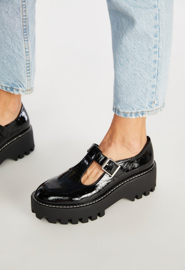 Liv Flat Loafer Black Caviar