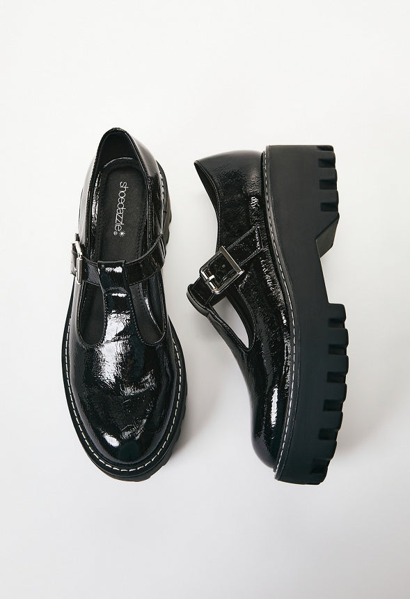 Liv Flat Loafer Black Caviar