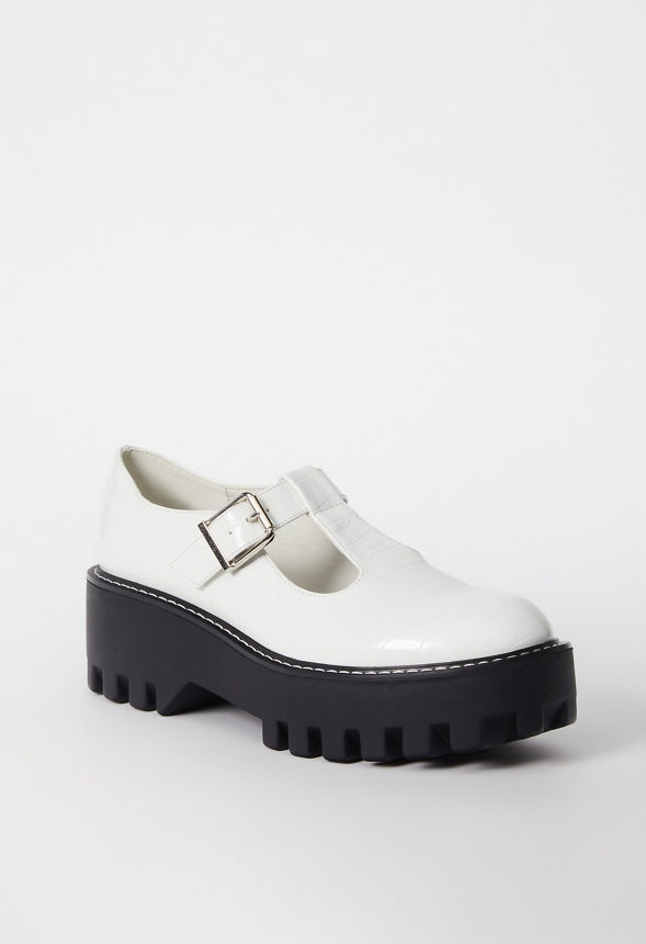 Liv Flat Loafer Bright White