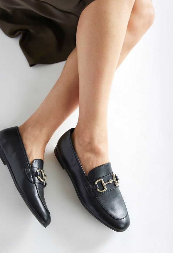 Johanna Slip-On Loafer Black Caviar