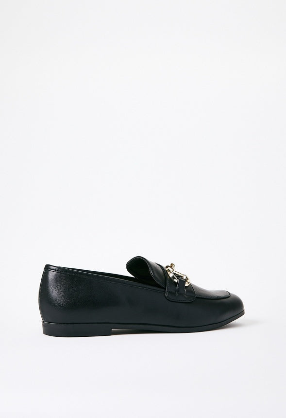 Johanna Slip-On Loafer Black Caviar