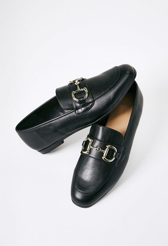 Johanna Slip-On Loafer Black Caviar