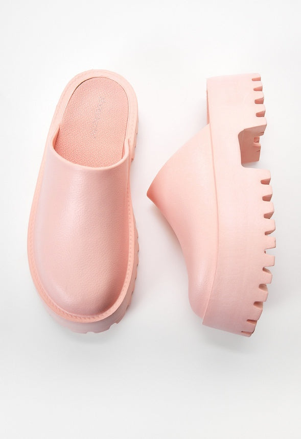 Jaella Mule Slide Blush