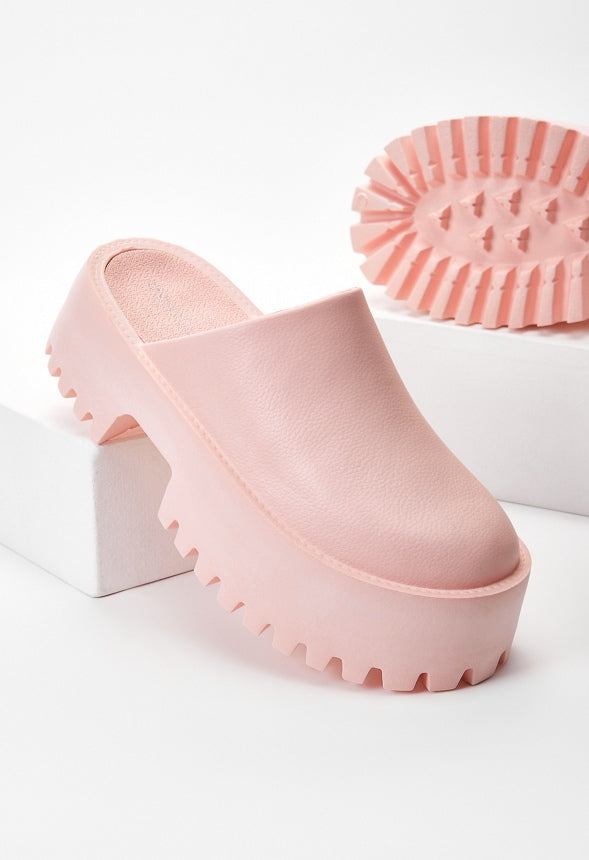 Jaella Mule Slide Blush
