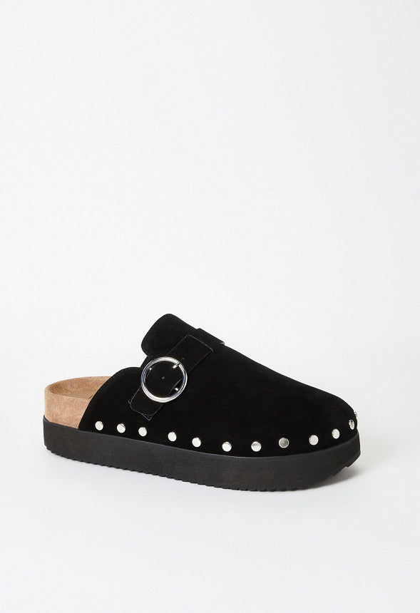 Odetta Mule Slide Black