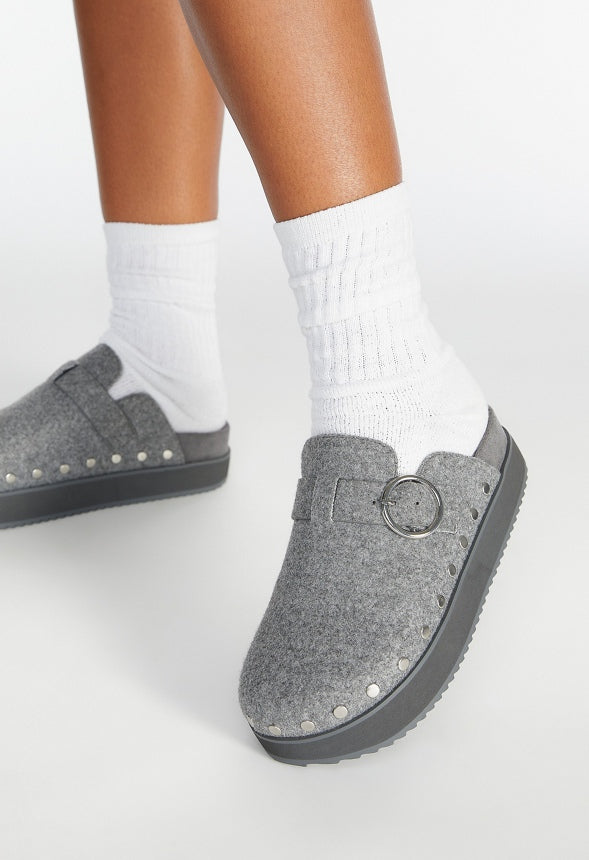 Odetta Mule Slide Vapor Blue