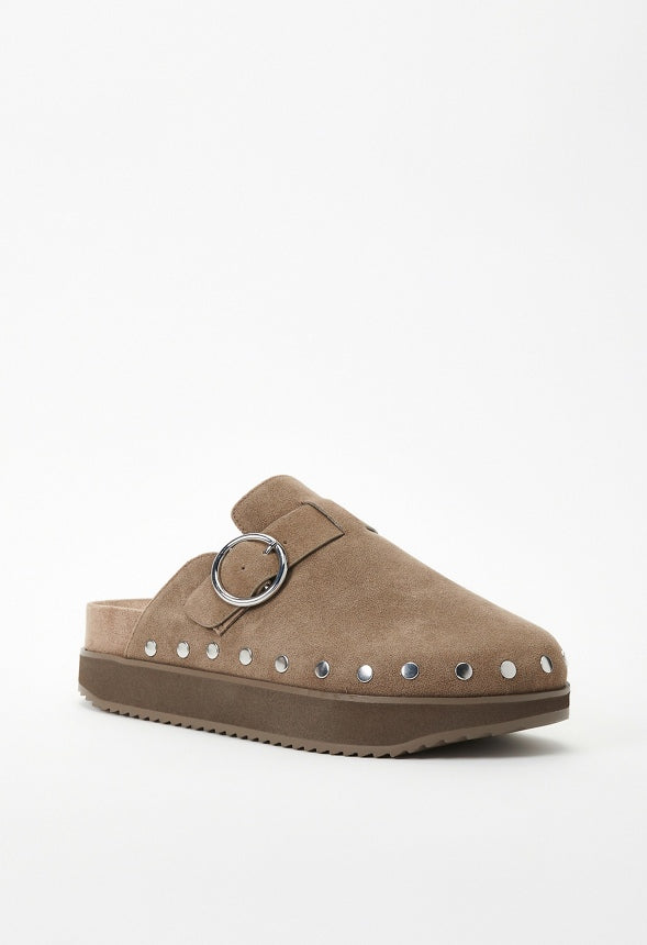 Odetta Mule Slide Portabella