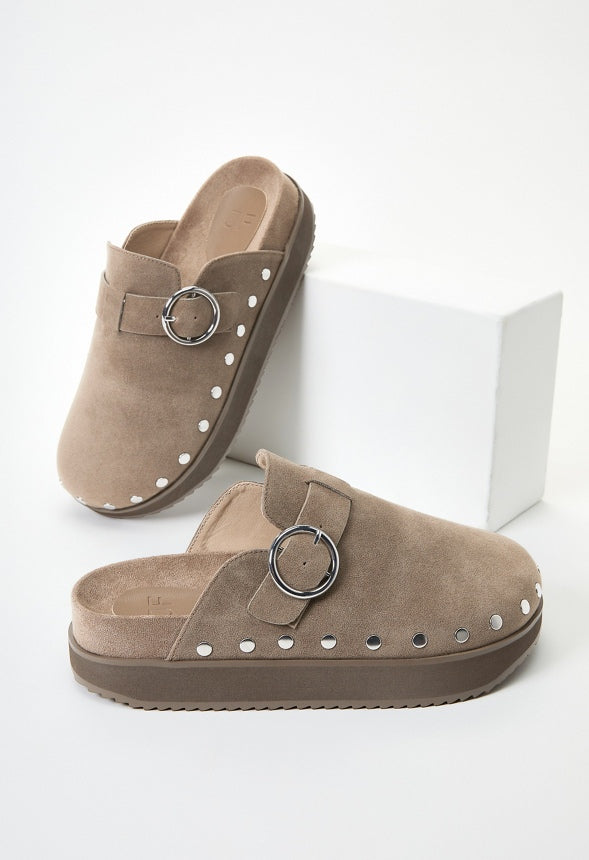 Odetta Mule Slide Portabella