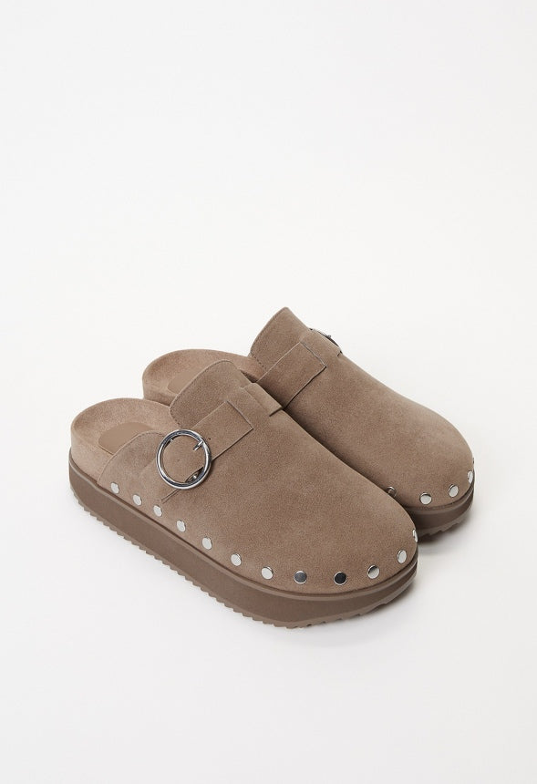 Odetta Mule Slide Portabella