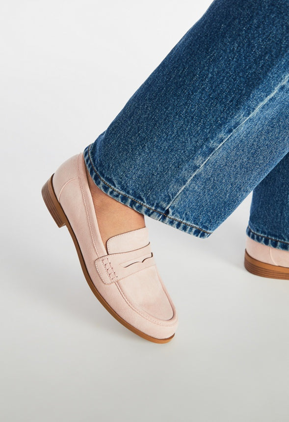 Cami Flat Loafer Blush