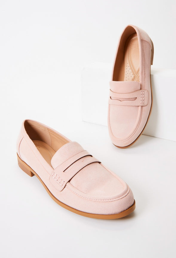 Cami Flat Loafer Blush