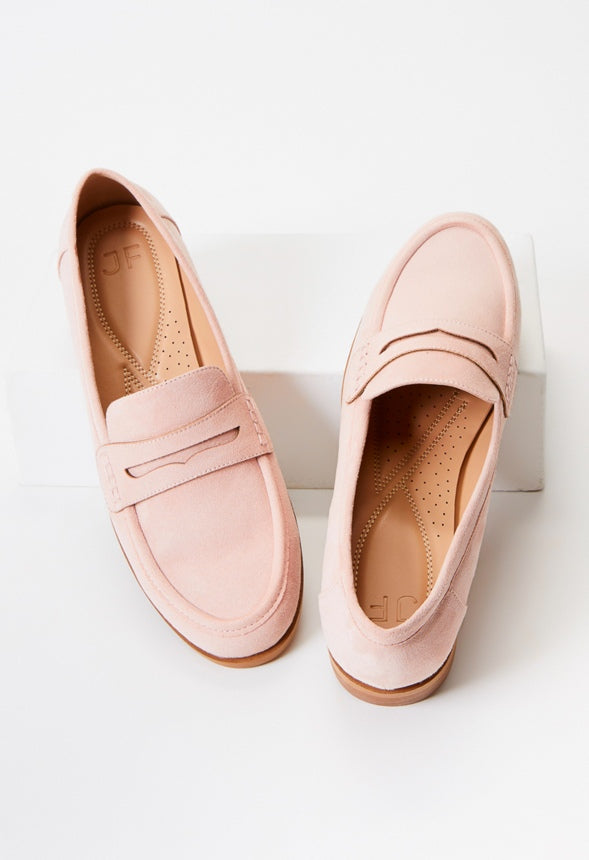 Cami Flat Loafer Blush