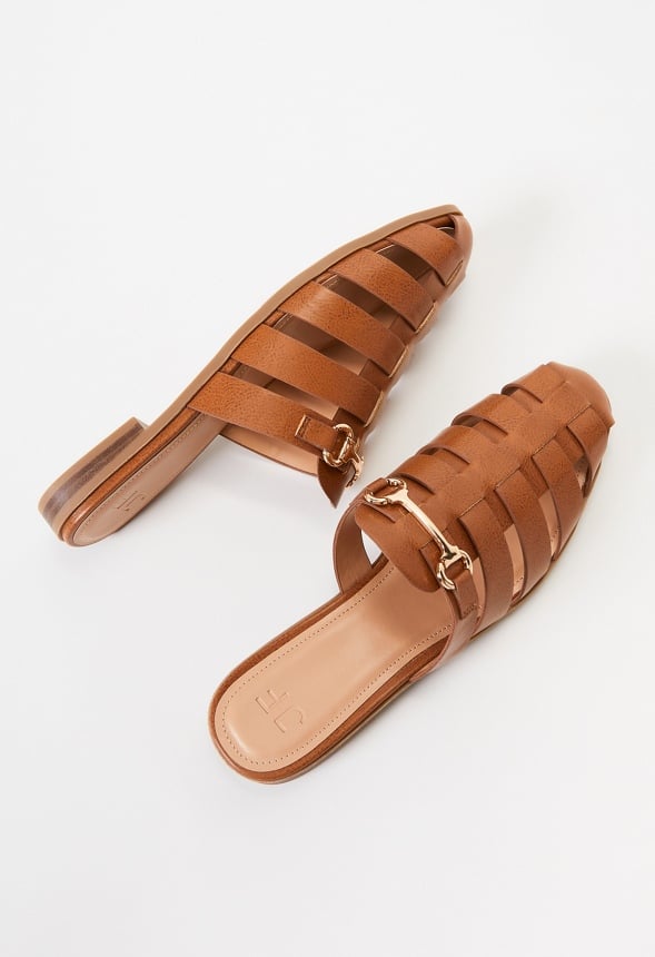 Jacinta Flat Slide Camel