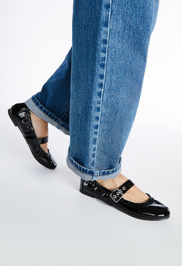 Mirie Ballet Flat Black