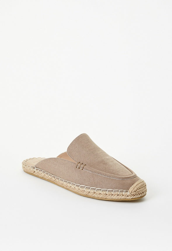Aribella Espadrille Flat Taupe