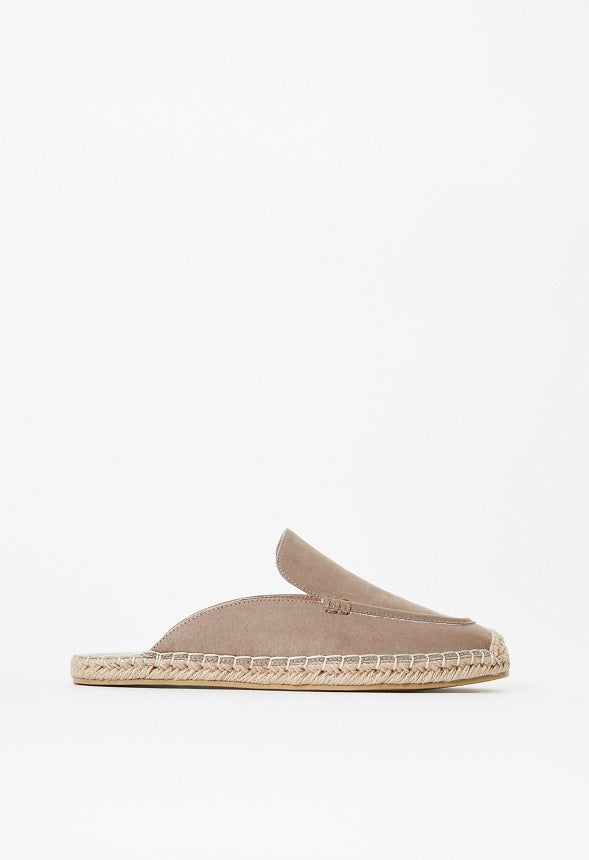 Aribella Espadrille Flat Taupe