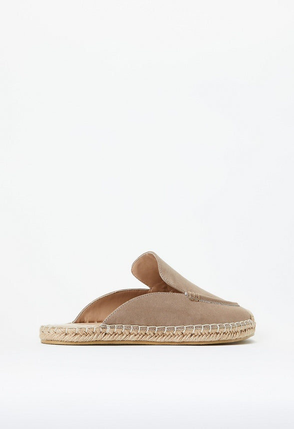Aribella Espadrille Flat Taupe