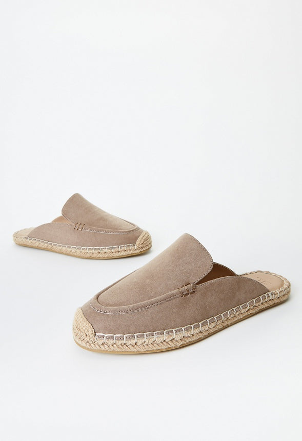 Aribella Espadrille Flat Taupe