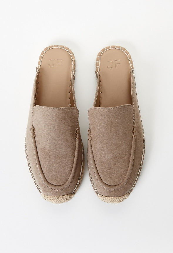 Aribella Espadrille Flat Taupe