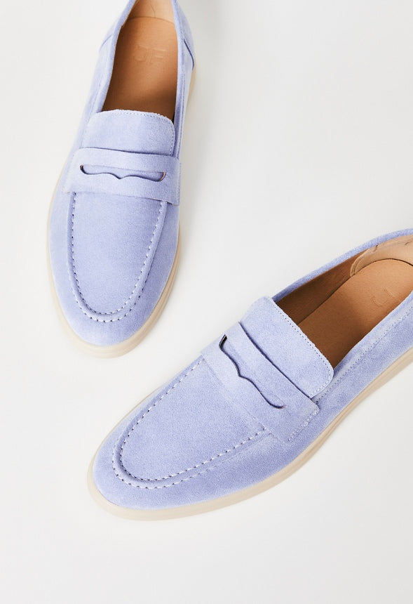 Andy Flat Loafer Periwinkle