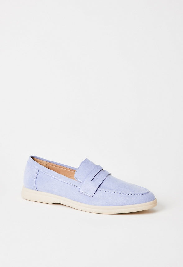 Andy Flat Loafer Periwinkle