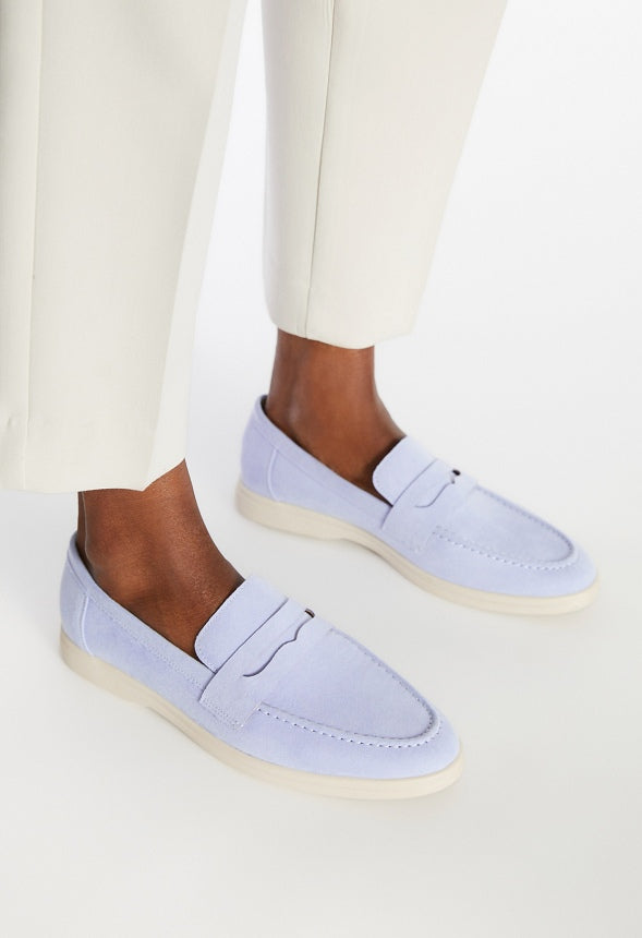 Andy Flat Loafer Periwinkle