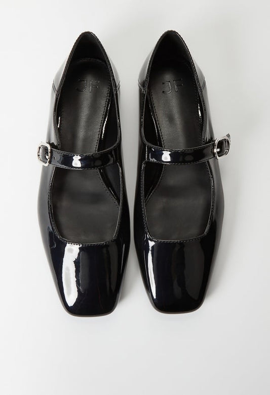 Emily Mary Jane Flat Black