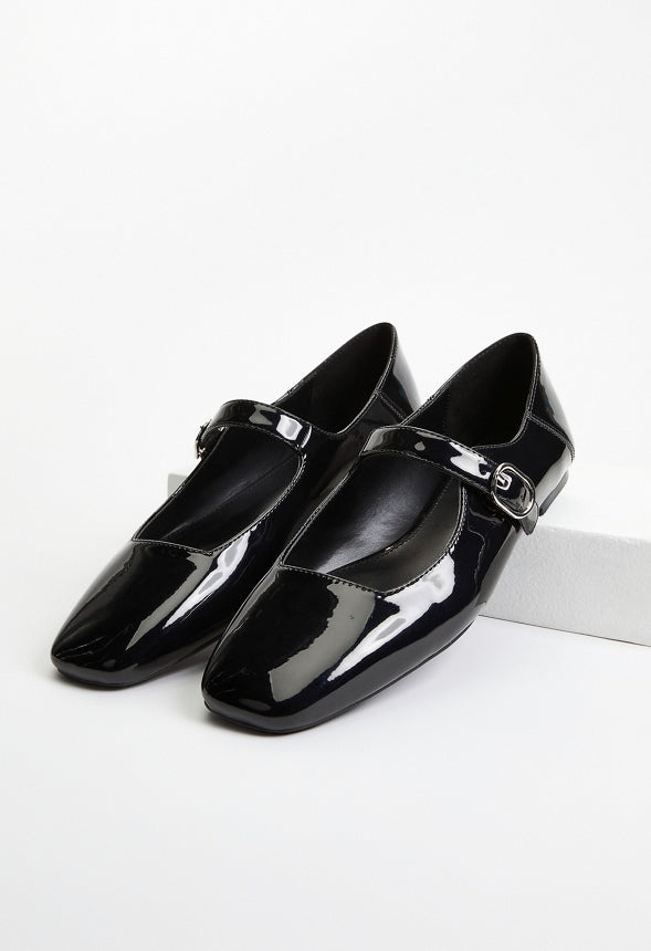 Emily Mary Jane Flat Black