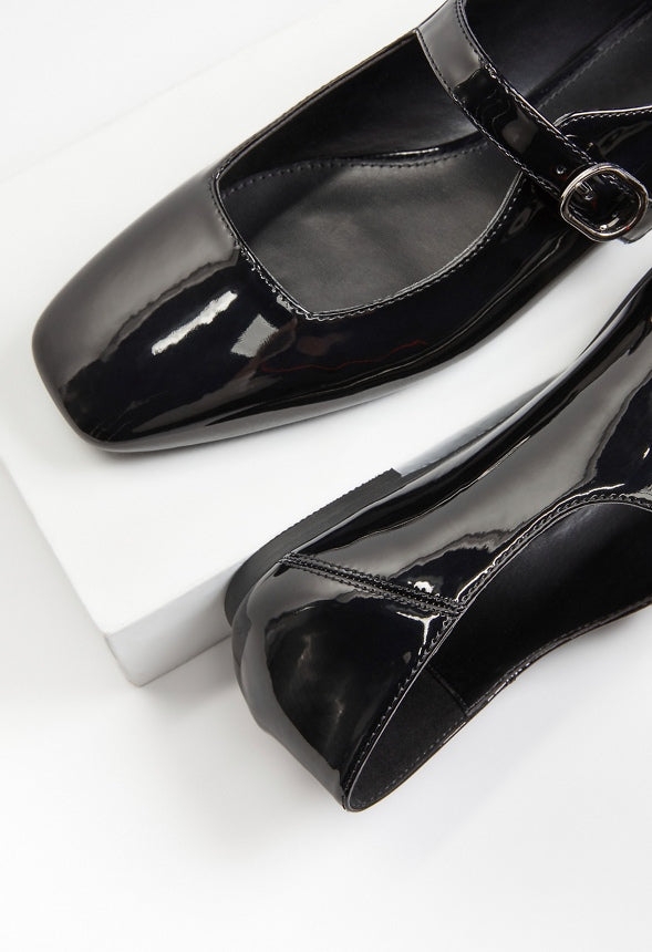 Emily Mary Jane Flat Black
