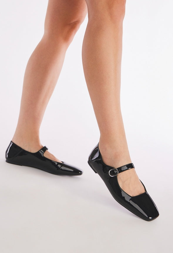 Emily Mary Jane Flat Black