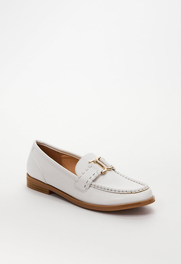Olena Flat Loafer Bright White