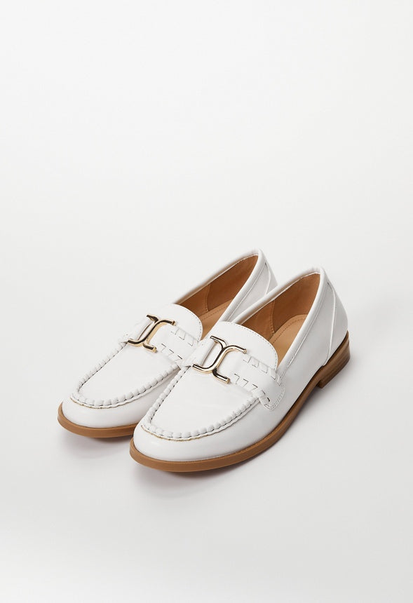 Olena Flat Loafer Bright White