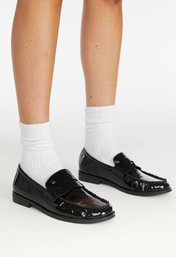 Camryn Flat Loafer Black