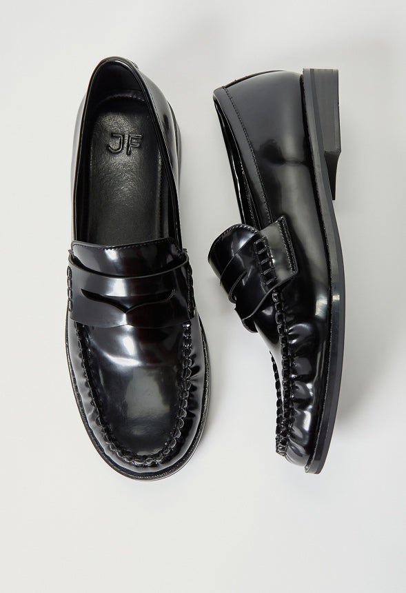 Camryn Flat Loafer Black